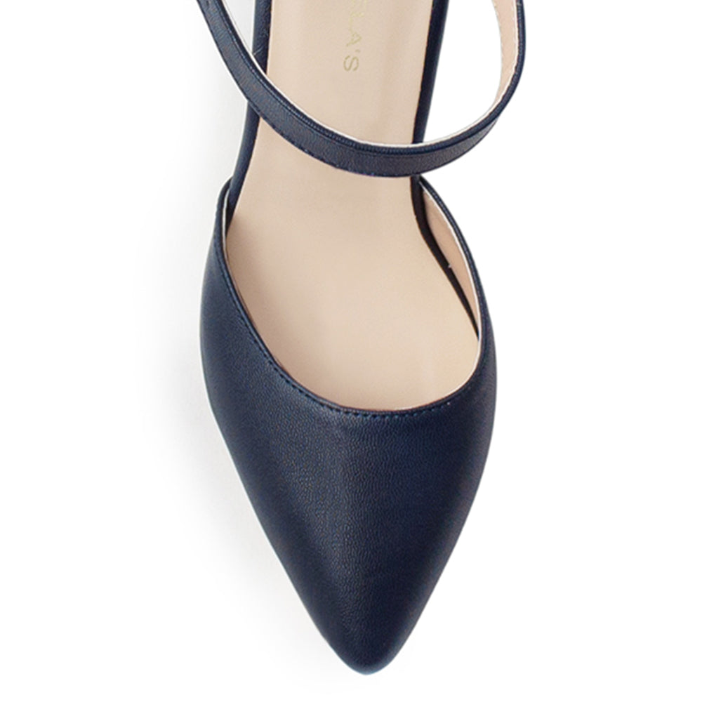 Zapatilla Marino Puntal Tacon Dama Pulsera Mujer Casual 4950002