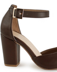 Zapatilla Cafe Puntal Tacon Dama Pulsera Mujer Casual 4950003