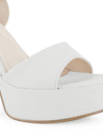 Zapatilla Beige Mujer Tacon Alto Moda Pulsera Elegante Fiesta Moda 3201418