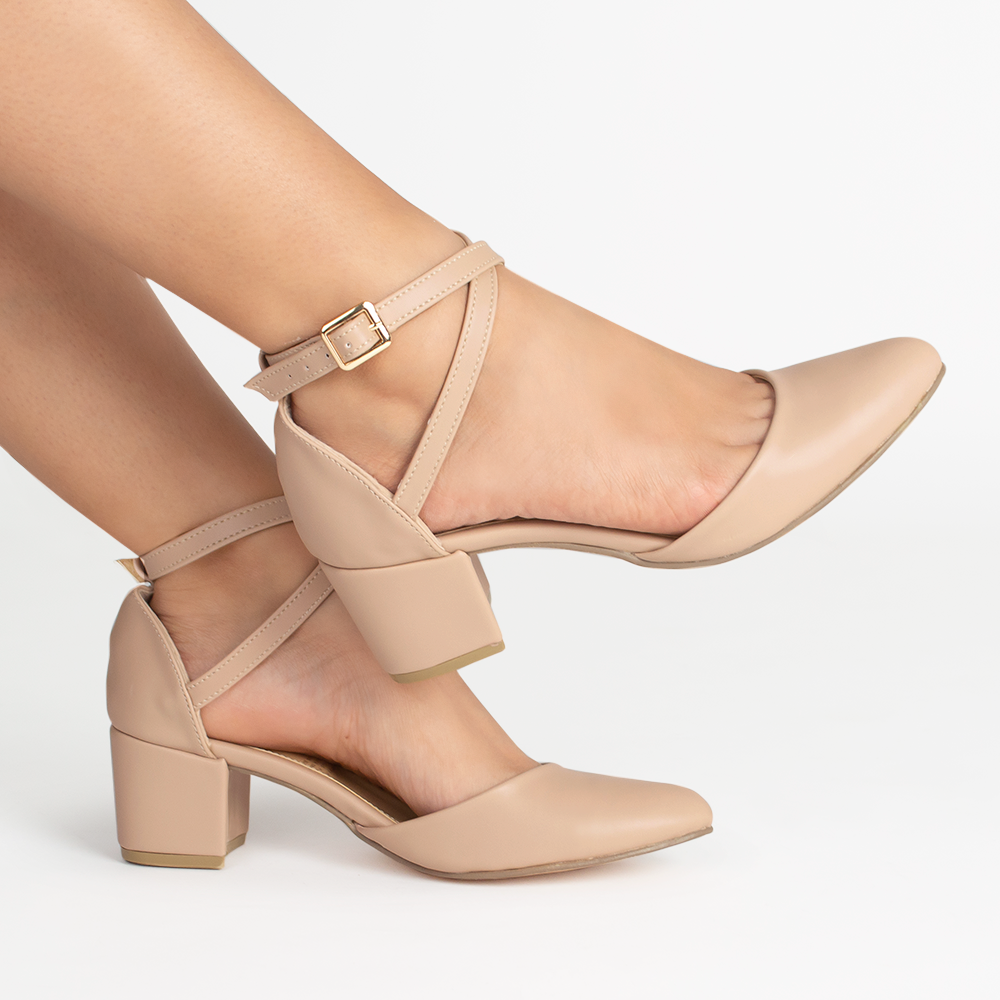 zapatos de vestir tacon bajo