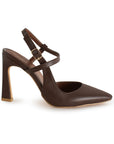Zapatilla Cafe Dama Tacon Delgado Stiletto Para Mujer Casual Moda 2000118