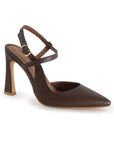 Zapatilla Cafe Dama Tacon Delgado Stiletto Para Mujer Casual Moda 2000118