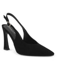 Zapatilla Negro Dama Puntal Stiletto Elegante Pulsera Tobillo Moda 2000131
