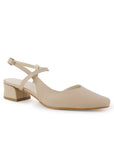 Zapatilla Maquillaje Mujer Tacon Bajo Ancho Ajuste Hebilla Elegante 2000142