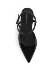 Zapatilla Negro Dama Tacon Delgado Stiletto Para Mujer Casual Moda 2000070