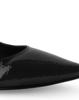 Zapatilla Negro/Negro Dama Casual Moda Elegante Punta Cerrada Fiesta 4930051