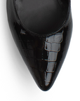 Zapatilla Negro/Negro Dama Casual Moda Elegante Punta Cerrada Fiesta 4930051