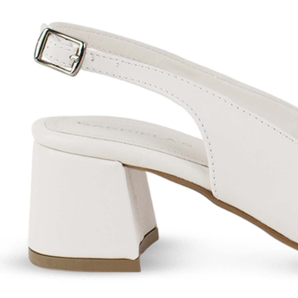 Zapatilla Beige Tacones Mujer Casual Puntal Elegante Dama 4930058