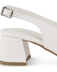 Zapatilla Beige Tacones Mujer Casual Puntal Elegante Dama 4930058