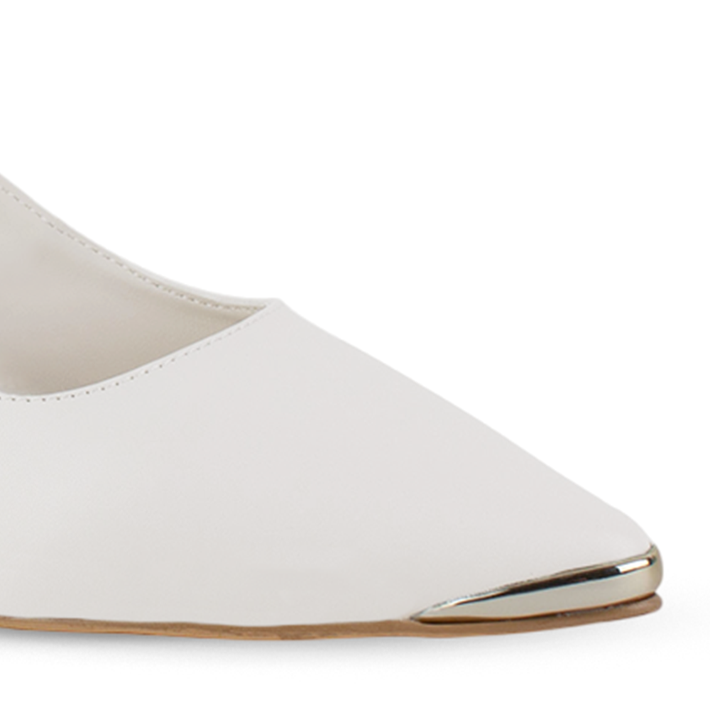 Zapatilla Beige Tacones Mujer Casual Puntal Elegante Dama 4930058