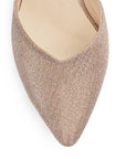 Zapatilla Oro Mujer Stiletto Tacon Bajo Moda Casual Elegante 3402739