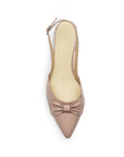 Zapatilla Maquillaje Dama Tacon Bajo Puntal Moño Moda Formal 3402801