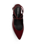 Zapatilla Vino Dama Casual Tacones Para Mujer Elegante Formal 3402919