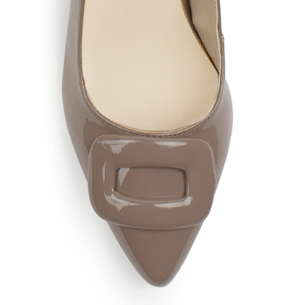 Zapatilla Cafe Mujer Tacon Bajo Puntal Moda Elegante Casual 4220062