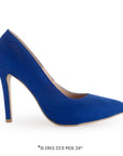 ZAPATILLA AZUL CASUAL DAMA TACÓN PUNTAL DAMA 4040309