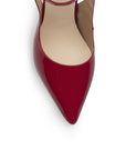 Zapatilla Rojo Formal Mujer Tacon Delgado Puntal Pulsera Moda 4040748