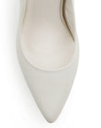 Zapatilla Beige Mujer Tacon Elegante Stiletto Moda Puntal Formal 4040754