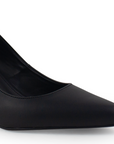 Zapatilla Negro Mujer Tacon Elegante Stiletto Moda Puntal Formal 4040756