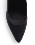 Zapatilla Negro Mujer Tacon Elegante Stiletto Moda Puntal Formal 4040756