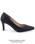 Zapatilla Marino Mujer Tacon Elegante Stiletto Moda Puntal Formal 4040760