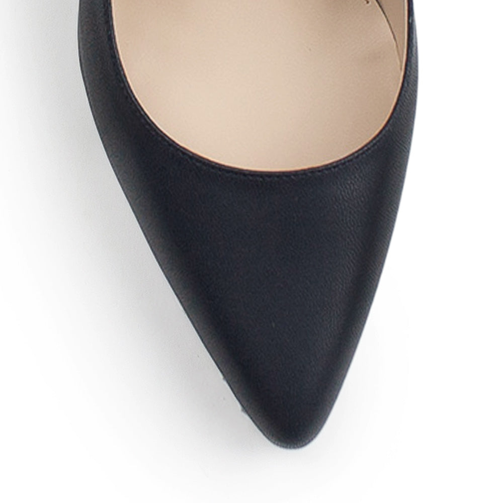 Zapatilla Marino Mujer Tacon Elegante Stiletto Moda Puntal Formal 4040760