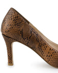 Zapatilla Cafe Mujer Tacon Elegante Stiletto Moda Puntal Formal 4040767