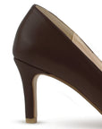 Zapatilla Cafe Mujer Tacon Elegante Stiletto Moda Puntal Formal 4040768