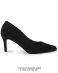 Zapatilla Negro Mujer Tacon Elegante Stiletto Moda Puntal Formal 4040773