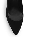 Zapatilla Negro Mujer Tacon Elegante Stiletto Moda Puntal Formal 4040773