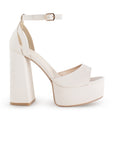 Zapatilla Beige Tacón Dama Casual Moda Plataforma 4040777