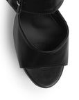 Zapatilla Negro Mujer Moda Elegante Hebilla Grande Moda Casual 4040808