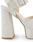 Zapatilla Beige Mujer Moda Elegante Hebilla Grande Moda Casual 4040812