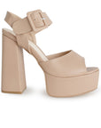 Zapatilla Maquillaje Mujer Moda Elegante Hebilla Grande Moda Casual 4040833