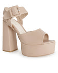 Zapatilla Maquillaje Mujer Moda Elegante Hebilla Grande Moda Casual 4040833
