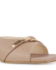 Zapatilla Maquillaje Mujer Tacon Moda Casual Herraje Elegant 4040843