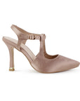 Zapatilla Maquillaje Dama Tacon Alto Delagdo Tiras Elegante Fiesta Moda 4040858