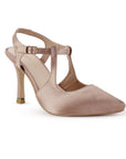 Zapatilla Maquillaje Dama Tacon Alto Delagdo Tiras Elegante Fiesta Moda 4040858