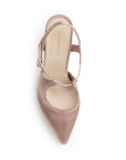 Zapatilla Maquillaje Dama Tacon Alto Delagdo Tiras Elegante Fiesta Moda 4040858